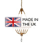 Люстра Windsor Elstead WINDSOR6-GOLD золотая патина — фото 1