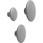 03204 Muuto Dots Крючок деревянный Ø6,5 см, темно-серый — фото 1