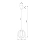 Подвесной светильник Galaxy TK Lighting 77553 — фото 2