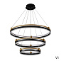 Люстра Crystal Lux FERNANDO SP158W LED BLACK/GOLD — фото 1
