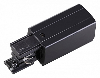 торцевой токопровод чёрного цвета трёхфазный