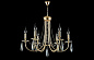 Люстра Crystal Lux VICTORIA SP6 GOLD/AMBER — фото 1
