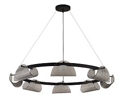 Люстра Kink Light Каспи черный 08447-8A,19(16)