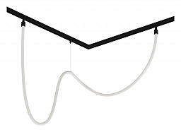 A4910PL-1BK Arte Lamp Loop гибкий магнитный трековый светильник с изогнутым корпусом 48V