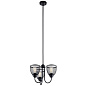 Voclain 12.5" 3 Light Convertible Chandelier/Semi Flush Black люстра 52268BK Kichler — фото 1