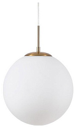 A1562SP-1PB Arte Lamp Volare подвесной светильник с белым стеклянным плафоном
