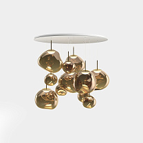 Подвесная система Tom Dixon Melt Mega - Бронза полированный Поликарбонат