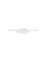 Sandy White Aluminium & Acrylic LED 14Watt 220-240Volt 1580Lm IP44 4000K L:60 W:7 H:9 cm