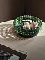 Декоративная композиция Ceramic Ferm Living 1104268941 изумрудно-зеленый — фото 1