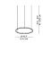 Подвесной светильник Compendium Circle Luceplan 1D810C11W001 — фото 5