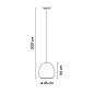 745024/11_10 Vibia Knit ø 45 см x 44 см - подвесной светильник 7450 — фото 1