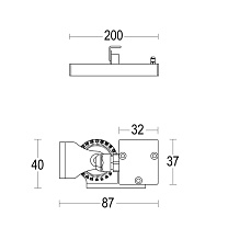 Tratto Wall 24V 200 GH1509.ETFT400EL