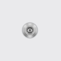 Light Up Floor recessed Orbit D=28mm - Medium optic 1W 56.4lm - 2700K - Colour: Steel
