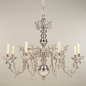 CL0145.NI.SE Ghent Chandelier, Nickel, made to order