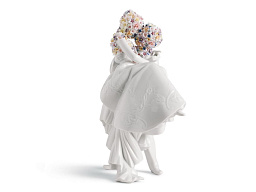 01007232 Lladro Re-cyclos фарфоровая фигурка в виде двух переплетённых фигур