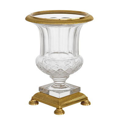 109326 Urn Ephesius polished brass S декор Eichholtz