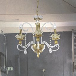 Люстра Flower JAGO, Ø55 см, на 3 лампы NCS 308