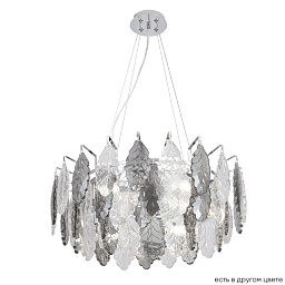 TREVI SP6 CHROME Crystal Lux TREVI подвесная люстра с многослойными подвесками из стекла и металлическим каркасом