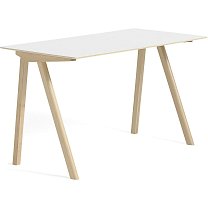 CPH 90 Desk, столешница белый ламинат / каркас дуб, лак на водной основе