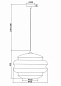 Подвесной светильник Ruche Maytoni P078PL-01CG