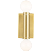 Beckham Modern Double Sconce патинированная латунь