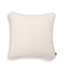 подушка из ткани boucle в кремовом цвете
