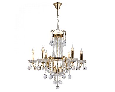 Люстра Newport Esmeralda 1406/C bronze