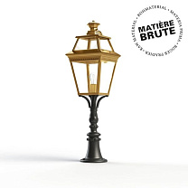 Place des Vosges 3 N° 9; Clear glass E27 105W; Raw brass