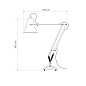 Original 1227 Giant Jet Black Satin Anglepoise, торшер — фото 4