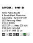 9919151 SAVONA Novaluce настенный светильник LED Samsung 3W 210Lm 3000K LED E27 1x12W 230V IP20
