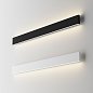 Настенный светильник Steel AP1 D20 MONO-EMISSION WIDE 3000K Ideal Lux 367576, черный — фото 1