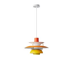 Подвесной светильник Kink Light Дейси оранжевый 07826-40,09