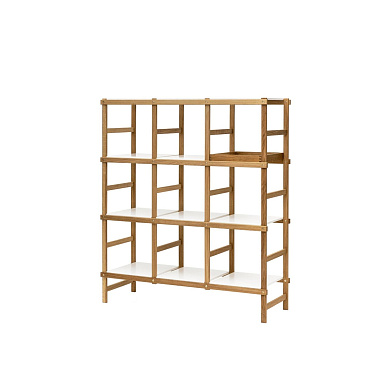 2740-8401 Frame Design House Stockholm Высокий книжный стеллаж с открытыми полками