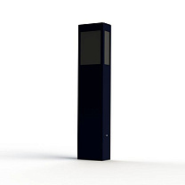 Brick² N° 3; Black PMMA E27 23W; Steel blue