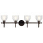 Avery 4 Light Vanity Light Olde Bronze настенный светильник 45974OZ Kichler — фото 4