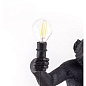 SE14920 Seletti MONKEY LAMP Стоящий черный - на открытом воздухе — фото 5