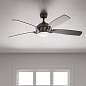 54" Geno Fan Brushed Stainless Steel люстра-вентилятор 330001BSS Kichler — фото 5