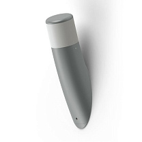 Bamboo N° 1; Opal polycarbonate GU10 PAR16 LED 23W; Silk grey