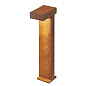 1006347 SLV RUSTY® PATHLIGHT 70 FL rust 3000K IP55 уличный садовый светильник — фото 1