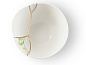 Kintsugi Фарфоровая и золотая сервировочная миска Seletti PID323444