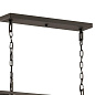 Morrigan 40" 8 Light Linear Chandelier Olde Bronze люстра 42497OZ Kichler — фото 3