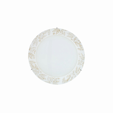 потолочный светильник куполообразный с металлическим ободком