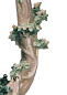 1001901 Lladro Living In A Dream фарфоровая статуэтка женщины в арке, украшенной цветами — фото 2