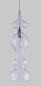 2072/201 IRIS Crystal lux Светильник подвесной 1х60W Е14 Хром