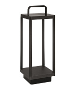 Dark Anthracite Die-Casting Aluminium LED 2 Watt 399Lm 3000K DC 5 Volt Beam Angle 108° IP65 Solar/USB Wire/Switch On/Off L: 18 W: 18 H: 51 cm
