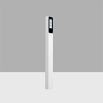 Lander Vertical Light Bollard, Longitudinal Asymmetric Optic, Warm LED, DALI 220-240V ac 17.6W 1903.2lm - 3000K - DALI-2