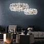 Slamp Clizia SP S люстра в форме гнезда дымчатый серый CLISS00FUM01T00000EU — фото 1