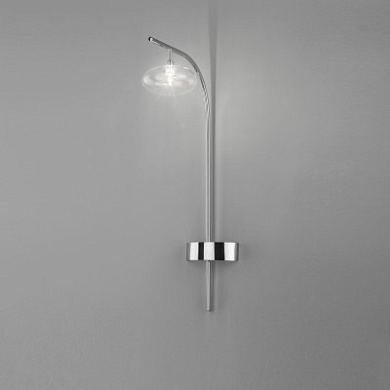 Metal Lux Dolce AP 60 настенный светильник cromo с рассеивателем света белый; хром 260.901.02