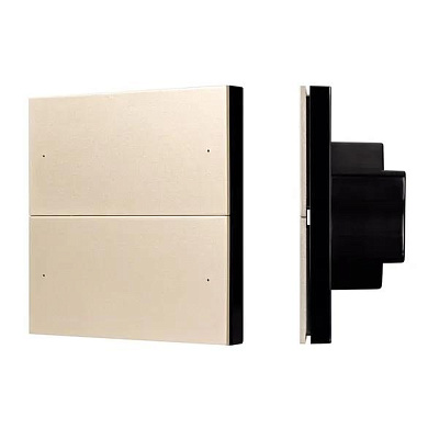 039313 Arlight INTELLIGENT  Кнопочная панель SMART-DMX512-801-22-4G-4SC-DIM-IN Gold
