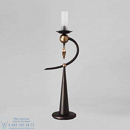 5831/L1 MM lampadari Iris настольная лампа с высоким металлическим корпусом и декоративным плафоном